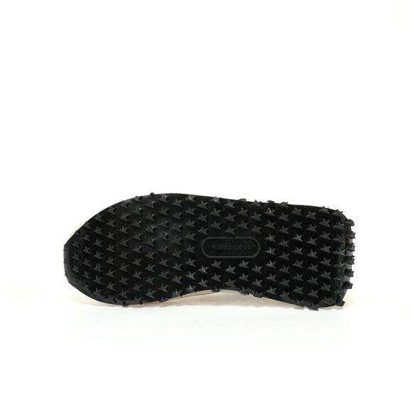 Cream & White & Gray Mens Marathon Running Sneakers By Golden Goose - Picture 8 of 8